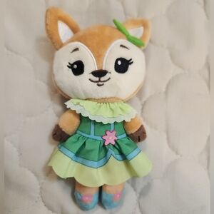 Tiny Tukkins 5.5” Fox & Cuddle n' Play Den Big Sister Fox Plush Stuffed Animal